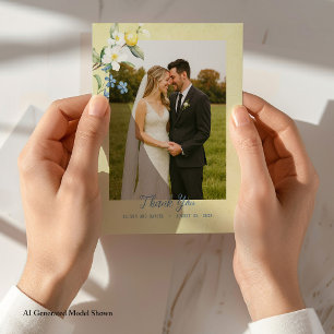 Cartes de remerciement de mariage La Dolce Vita Le