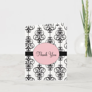 Cartes de remerciement de mariage lustre