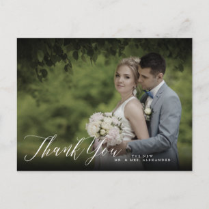 Cartes de remerciement de mariage PixDezines/Calli