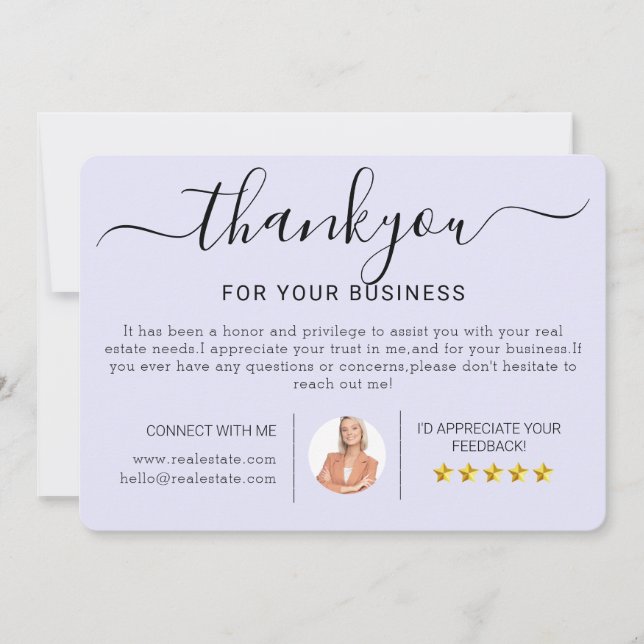 Cartes de remerciement de pendaison de crémaillère (Devant)