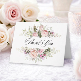 Cartes de Remerciement du Jardin de Roses Anglaise
