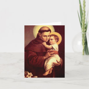 Cartes de remerciement funéraire   St Anthony 3