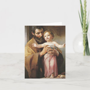 Cartes de remerciement funéraire   St Joseph & Chr