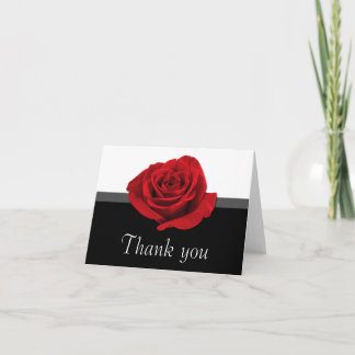 Cartes de remerciement Our Love Rose