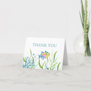 Cartes de remerciement personnalisées sur le thème
