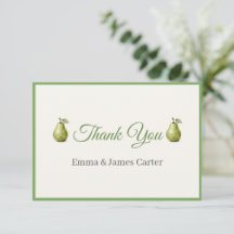 Cartes de remerciement pour Baby Shower Marché des