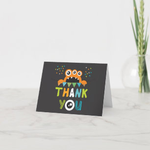 Cartes de remerciement pour fête d'anniversaire de