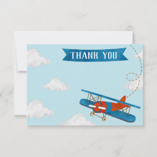 Cartes de remerciement pour fête d'anniversaire en