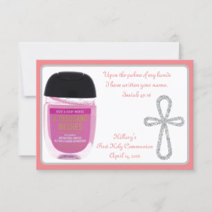 Cartes de remerciement pour la première communion 