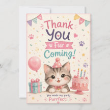 Cartes de remerciement pour l'anniversaire d'un am