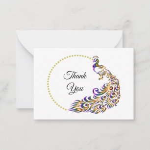 Cartes de remerciement pour le paquebot décoratif