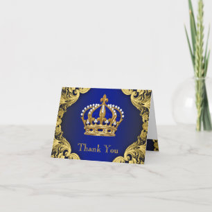 Cartes de remerciement Prince