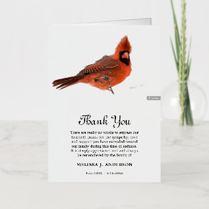 cartes de remerciements après funérailles - Funéra