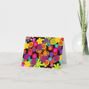 Cartes de remerciements de fleurs