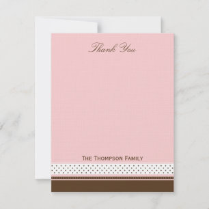 Cartes de remerciements de points et de bandes