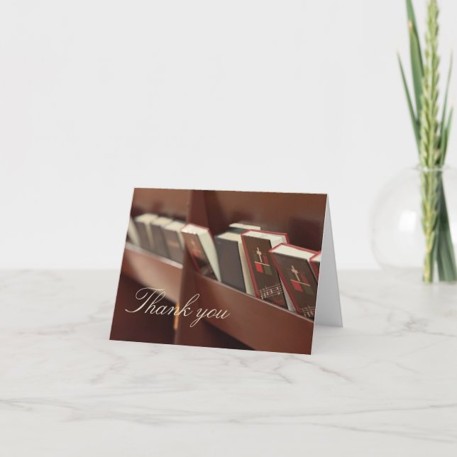 Cartes de remerciements de St. Peter (Devant)