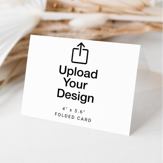 Cartes de remerciements pliées de 4 po x 5,6 po (Créateur téléchargé)