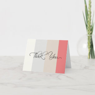 Cartes de Remerciements sur mesure tendance