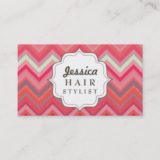 Cartes de rendez-vous Chevron Motif