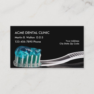 Cartes de rendez-vous de dentiste