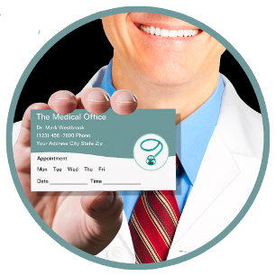 Cartes de rendez-vous de patients de cabinet médic