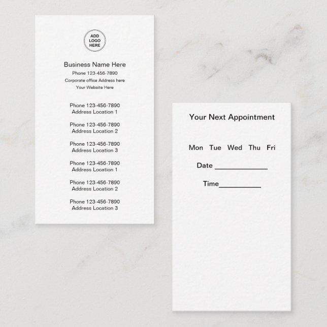 Cartes De Rendez-Vous Et Cartes De Rendez-Vous À P (Devant / Derrière)