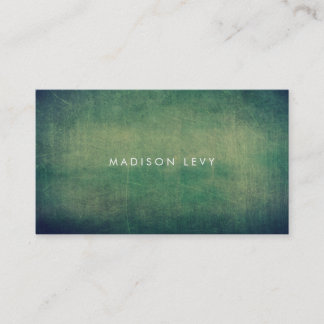 Cartes de rendez-vous minimalistes Vertes Aqua