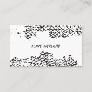 Cartes de rendez-vous personnalisées Grunge