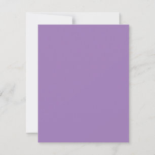 Cartes de réponse bat mitzvah {Purple}