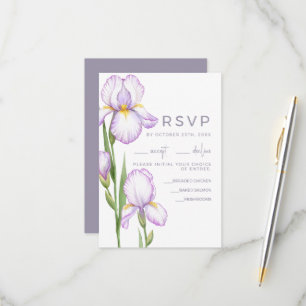 Cartes de réponse de mariage