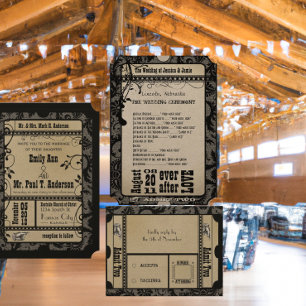 Cartes de réponse de mariage Renaissance médiévale