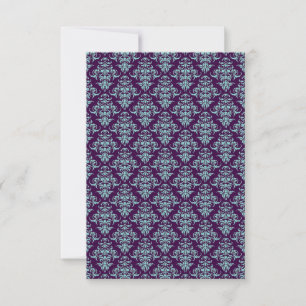 Cartes de réponse d'invitation de Quinceanera