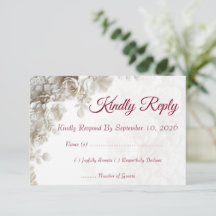 Cartes de réponse géométriques florales beige bleu
