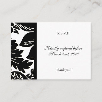 Cartes de réponse mariage | D1