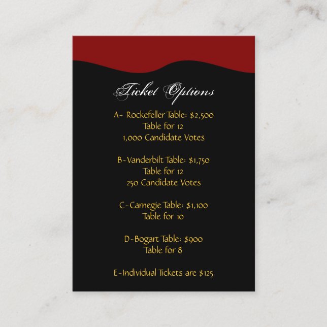 Cartes de réponse - Pearland Custom Order (Devant)