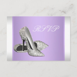 Cartes de réponse pour la soirée des escarpins lav