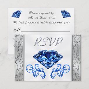 Cartes de réponse pour le 65e anniversaire de mari