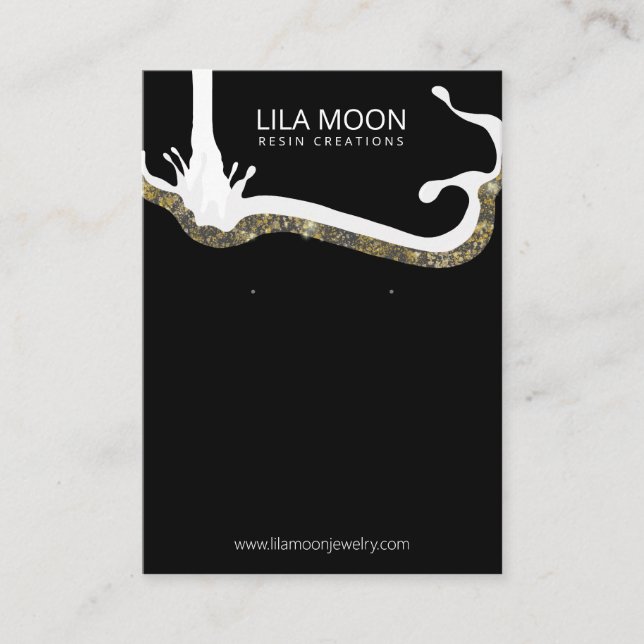 Cartes De Roulage Pour Bijoux En Résine (Devant)