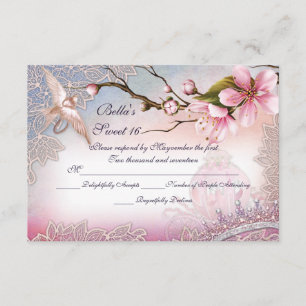 Cartes de RSVP pour des invitations