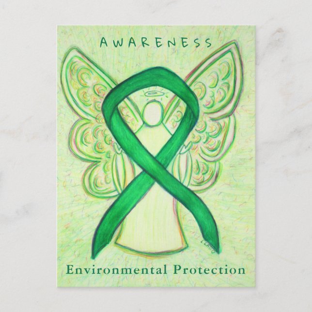 Cartes de ruban de sensibilisation à la protection (Devant)