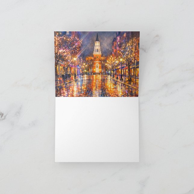 Cartes de rue de l'église de Burlington Vermont (Intérieur)