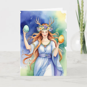 Cartes de Sabbat de l'équinoxe de printemps de la
