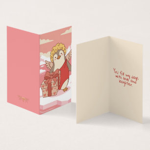 Cartes de Saint-Valentin miniatures pour enfants a