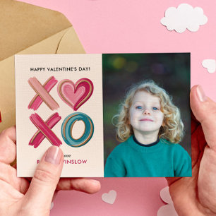 Cartes de Saint-Valentin pour la classe avec photo