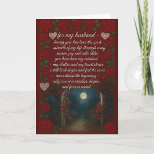 Cartes de Saint-Valentin romantiques pour mon mari