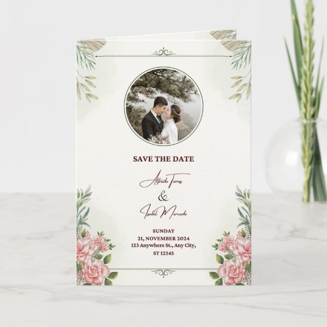 CARTES DE SALUT MARIAGES (Devant)