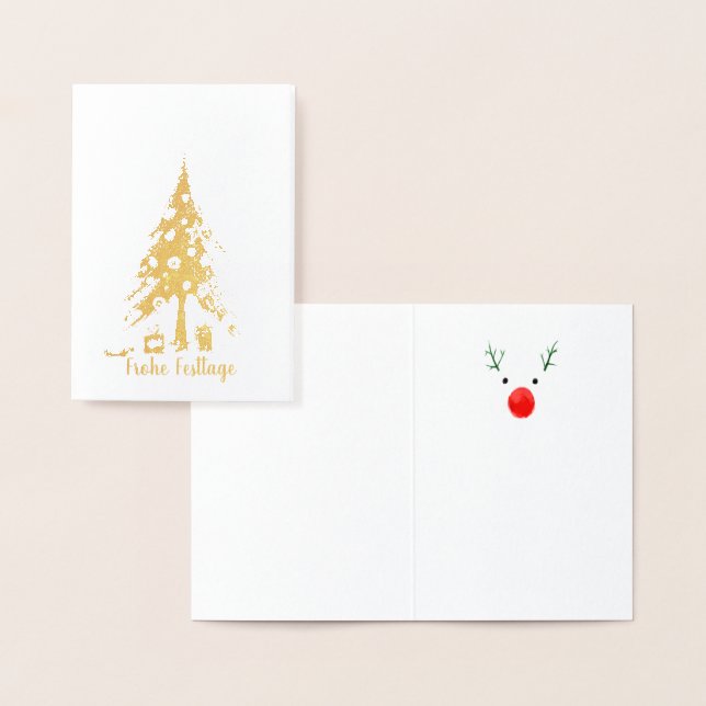 Cartes de sapin de Noël (Affichage)