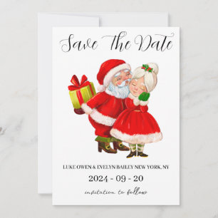 cartes de sauvegarde de Noël rouge et vert
