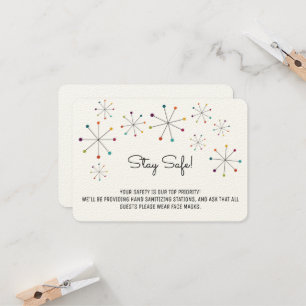 Cartes de sécurité des Mariages modernes datant du