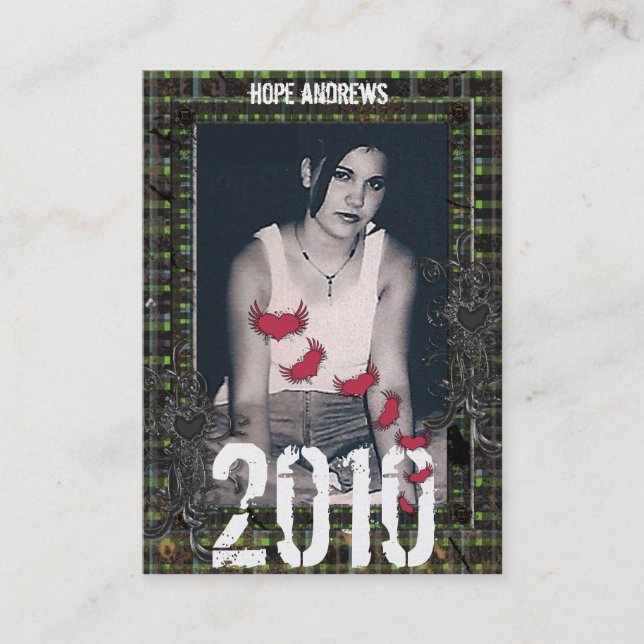 Cartes de seniors de la promotion 2010 (Devant)